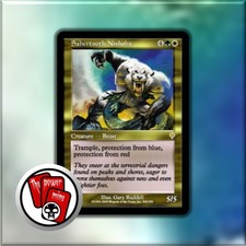 Sabertooth Nishoba ~ MTG Magic the Gathering Invasion Rare