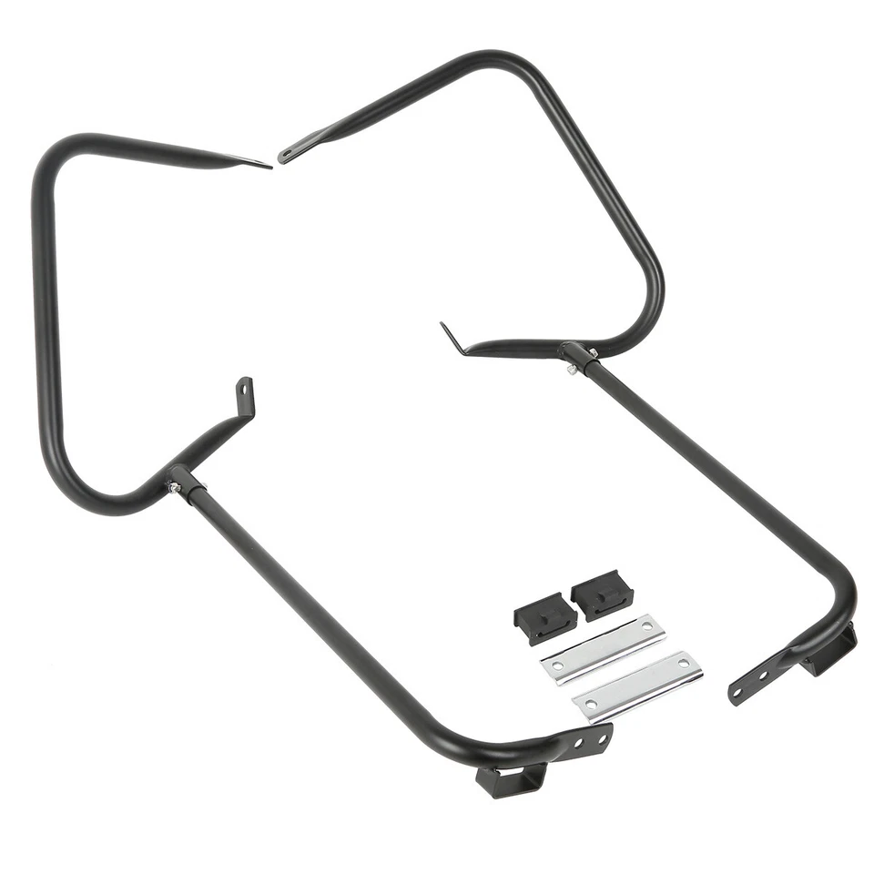Barras protectoras de soporte de alforja para Harley Touring Street Glide Road King 1997-2008 Foto 1 de 4