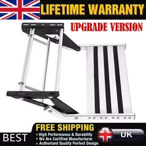 Aluminum Manual Pull Out Drop Down Folding Step Motorhome RV Campervan Caravan - Picture 1 of 14