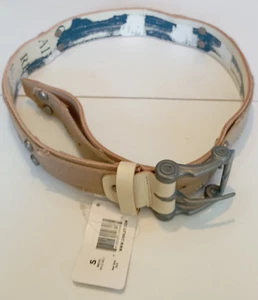 OAKLEY LEDER GEWEHRGÜRTEL FARBE NEU KHAKI SMALL SKULL LABEL UNISEX NEU MIT ETIKETT SELTEN - Bild 1 von 15