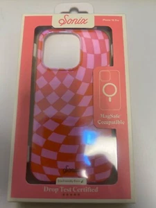 Sonix Apple iPhone 15 Pro Max Case with MagSafe - Checkmate Pink - Picture 1 of 1