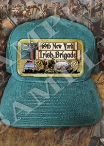 69th New York/Gettysburg Irish Brigade American Civil War themed ballcap/hat - Picture 1 of 3