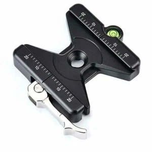 Sunwayfoto SLC-60B Universal Arca Standard QR Clamp with Bubble Level Model NEW - Picture 1 of 3