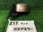 SUZUKI Alto 2007 DBA-HA24S Left Side Mirror 8470272J20 [Used] [PA100470115]