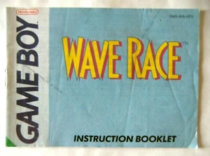 65939 Instruction Booklet - Wave Race - Nintendo Game Boy (1997) DMG-WA-UKV - Picture 1 of 1