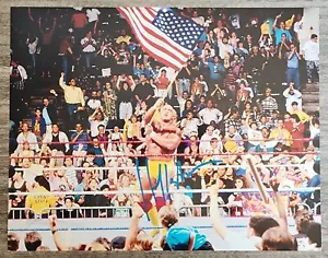 Hulk Hogan Signed 11x14 Photo WWF WCW WWE Wrestler LEGEND RAD - Picture 1 of 1