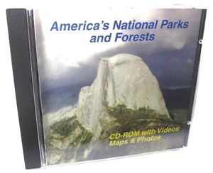 America's National Parks and Forests with Maps & Photos Analytical CD-ROM (1998) - Picture 1 of 4