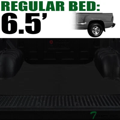 Topline For 99-07 Silverado/Sierra Stepside 6.5' Rubber Truck Bed Mat Liner V2 - Image 1 of 4