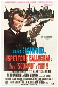 DIRTY HARRY - ITALIAN MOVIE POSTER  11"X17 OR 12"X18" BUY ANY 2 GET ANY 1 FREE! - Picture 1 of 3