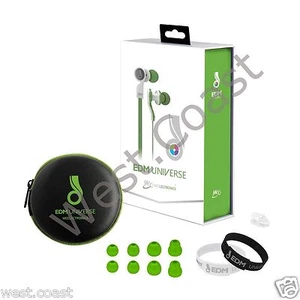 Nuevos auriculares intraurales MEE Audio EDM Universe D1P-GN funcionalidad verde - Imagen 1 de 3