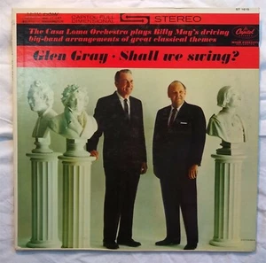 CRANIUM'S jazz Glen Gray Billy May SHALL WE SWING? orig colorband Stereo Lp - Picture 1 of 7