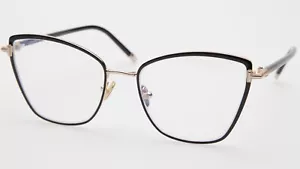 NEW TOM FORD TF 5740-B 001 Black EYEGLASSES FRAME 54-17-140mm B44mm Italy - Picture 1 of 10
