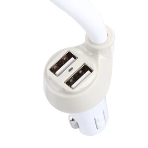 White Car Air Humidifier Purifier Diffuser With USB Charging Port For HOT - Picture 1 of 12