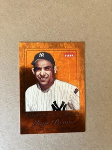Yogi Berra 2005 Fleer Cooperstown Tribute #'d 0493/1972 - Picture 1 of 1