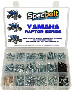 250 Stck. Specbolt Yamaha Raptor 600 660 700 Schraubensatz für Wartung & Restauration... - Bild 1 von 3