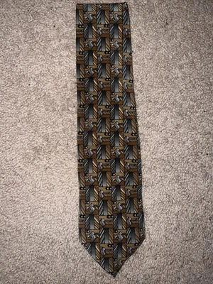 Molecular Expressions Cocktail Collection Tie Rum & Cola 100% Silk by Stonehenge - Image 1 of 4