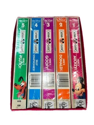 Walt Disney Cartoon Classics BetaMax Complete Set 1-5 1987 🔥READ🔥 - Image 1 of 4