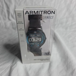 Armitron Link Smart Watch per Adulti 44 mm, Nero (BJN) - Foto 1 di 7