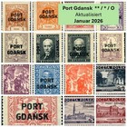 Danzig Port Gdansk Breifmarken: Postfrisch, Ungebraucht, Gestempelt, BPP Auswahl