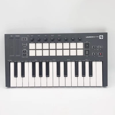 Novation Launchkey Mini MK3 25-Key MIDI Controller with USB Cable - image 1 of 4