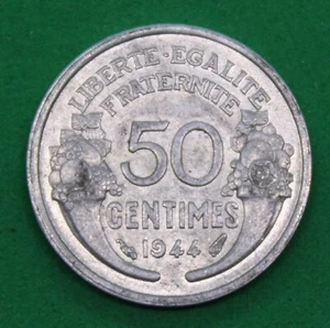 1944 France 50 Centimes - Picture 1 of 2