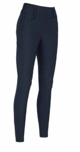 PIKEUR Damen Reitleggings Midwaist Malia Fullgrip Siedbdruck nightblue - Picture 1 of 2