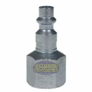 Milton 3/8" FNPT M-Style Plug Hardened Steel 300 PSI Max Pressure 40 SCFM 732 - Picture 1 of 3