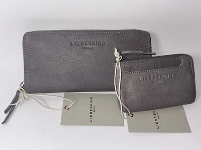 Nuevo Bolso sin asas Liebeskind Sally de cuero gris elefante y Matti descatalogado nuevo con etiquetas Foto 1 de 4