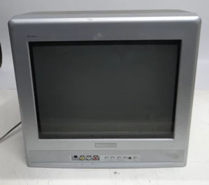 Magnavox 14MS2331/17 CRT 14” Color Tube Television Gaming Retro VHS Front Input - Picture 1 of 7