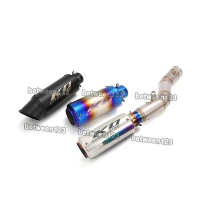 Tubo de escape de 51 mm con punta de enlace medio para Yamaha YZF R1 MT-10 2009-2014 Foto 1 de 4