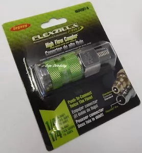 Legacy Flexzilla Pro A53426FZ-N Accoppiatore ad alta portata 1/4" corpo 1/4" MNPT - Foto 1 di 1