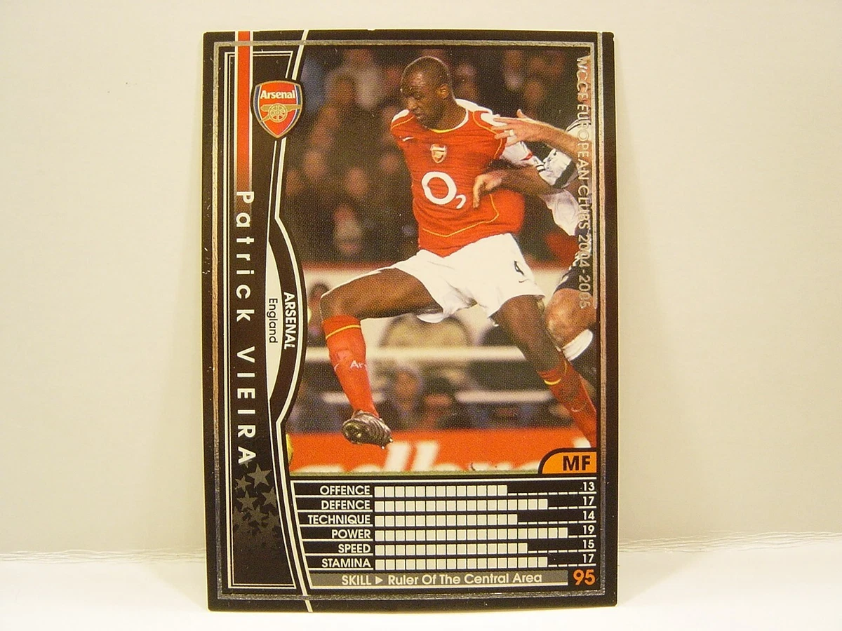 2004-05 Panini WCCF European Clubs Soccer Trading Cards