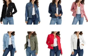 Wrangler Authentics Women's Stretch Denim Jacket - Picture 1 of 34