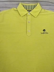 FootJoy FJ Herren Größe Large Golf Poloshirt Softball gelb - Bild 1 von 5