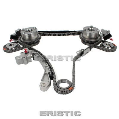KIT DE CADENA DE DISTRIBUCIÓN DEL MOTOR CON ENGRANAJES VVT APTOS 2009-2012 NISSAN MURANO 3,5 L Foto 1 de 4