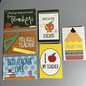 Thank You Cards For Teacher Appreciation 48 Pack w/Envelopes Kindergarten 4x6" - Picture 1 of 8