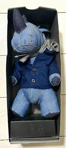 G-STAR RAW G-NO Denim Nashorn Maskottchen Plüsch Sammlerstück #10 in zerrissener Schachtel blau - Bild 1 von 11
