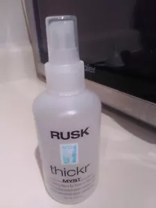 RUSK THICKR MYST 6 OZ THICKENING MIST SPRAY FOR FINE THIN HAIR VOLUME 180mL NEW! - Picture 1 of 2