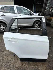 2013-2016 SUZUKI SX4 S CROSS OS DRIVER SIDE REAR WHITE DOOR SHELL 26U CODE - Picture 1 of 20