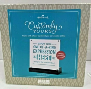 CUSTOMLY YOURS ~ Hallmark Expression Display ~ 6 x 6 ~ NOS - Picture 1 of 4