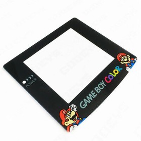 Game Boy Color GBC - Replacement Screen Lens Cover - Mario Edition - BRAND NEW