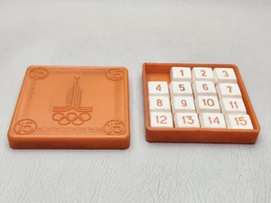 Vintage Russian puzzle 15 Fifteen Moscow 1980 Olympiad rarity - Picture 1 of 11