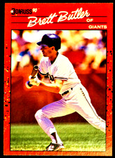 Brett Butler 1990 Donruss Baseball Card 249 (San Francisco Giants) .......S00236