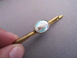 BARRA CLIP CORBATA VINTAGE QUEEN MARY 12K GF PARA HOMBRE - Imagen 1 de 5