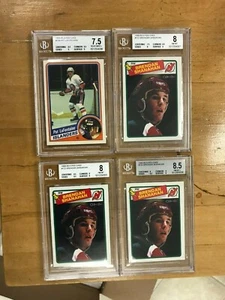 1988-89 O-Pee-Chee #122 Brendan Shanahan RC Rookie BGS 8 NM-MT! - Picture 1 of 2
