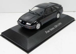EX MAGAZIN MODELLE FORD SIERRA XR4 SCHWARZ 1984 MASSSTAB 1:43 LX47 - Bild 1 von 2