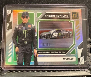 Ty Gibbs 2024 Donruss Production Line Holo # 111/199 Card # - 19 - Picture 1 of 2