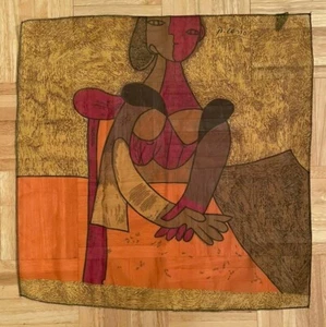 Vintage Picasso Scarf - Picture 1 of 3