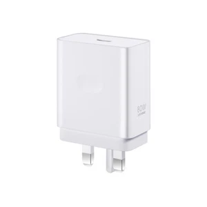 Zasilacz OPPO SUPERVOOC 80W, ultra cienki i wygodny w trzymaniu - biały - Zdjęcie 1 z 3