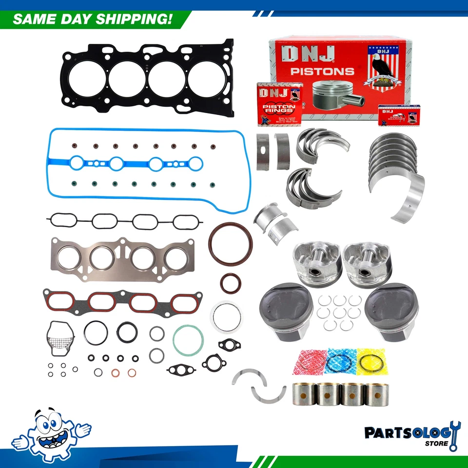 DNJ EK917A Engine Rebuild Kit For 2006 Toyota RAV4 2.4L L4 DOHC 16v 2AZFE - Image 1 of 4